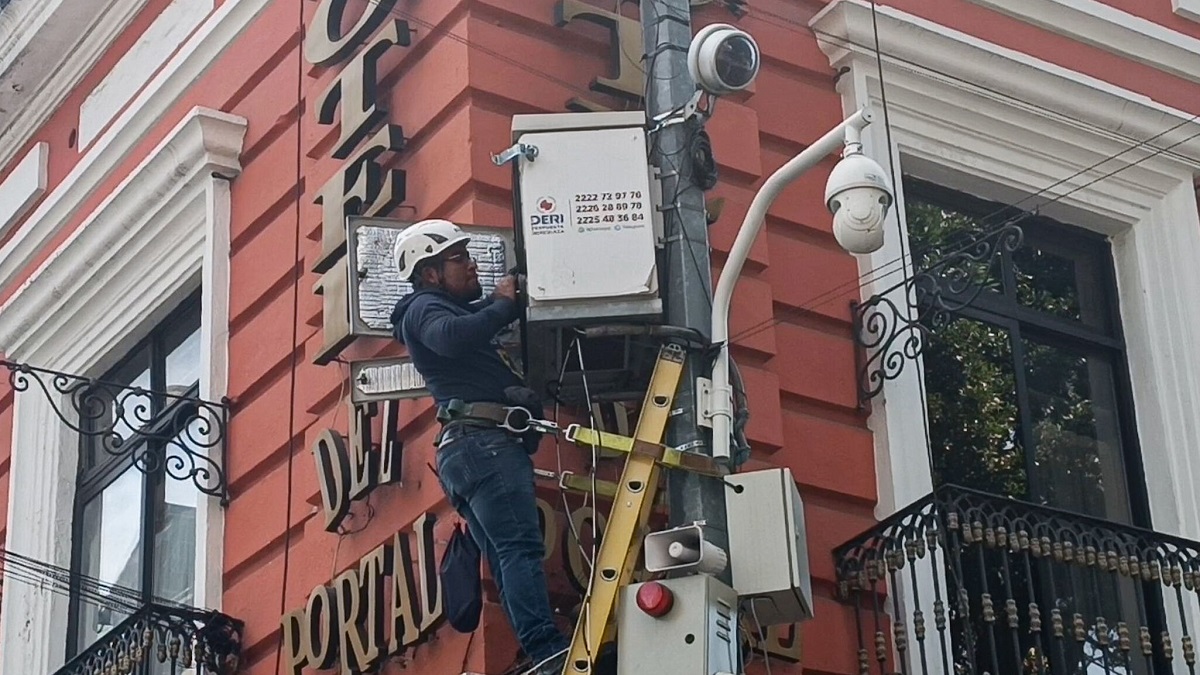 Instalan 50 cámaras de vigilancia en el Centro Histórico