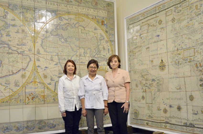  La Rectora Lilia Cedillo Ramírez visita la exposición El Arte de la Cartografía en Talavera Poblana