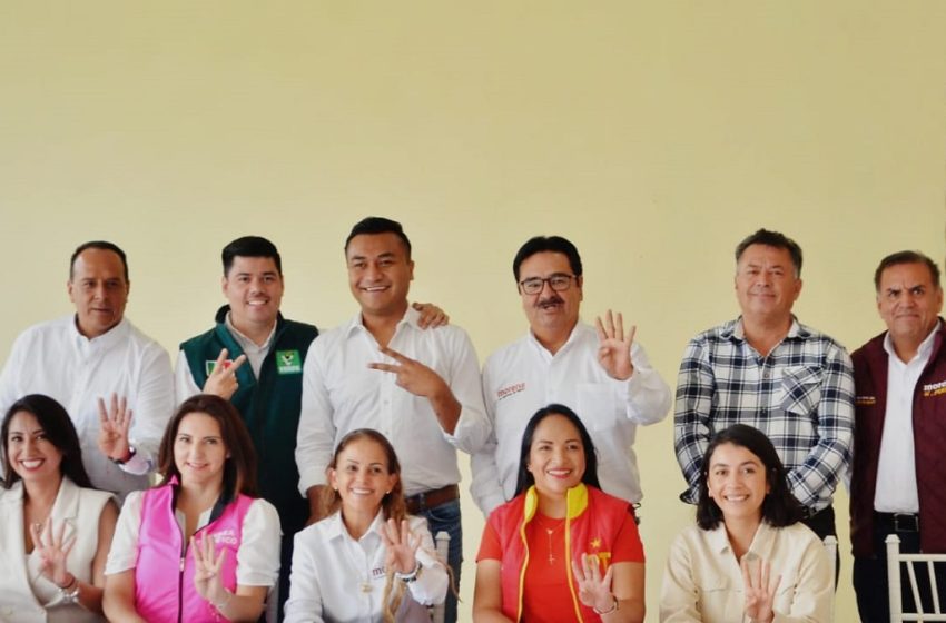  Las y los representantes populares consolidaremos el ejemplo de AMLO: Megacoalición