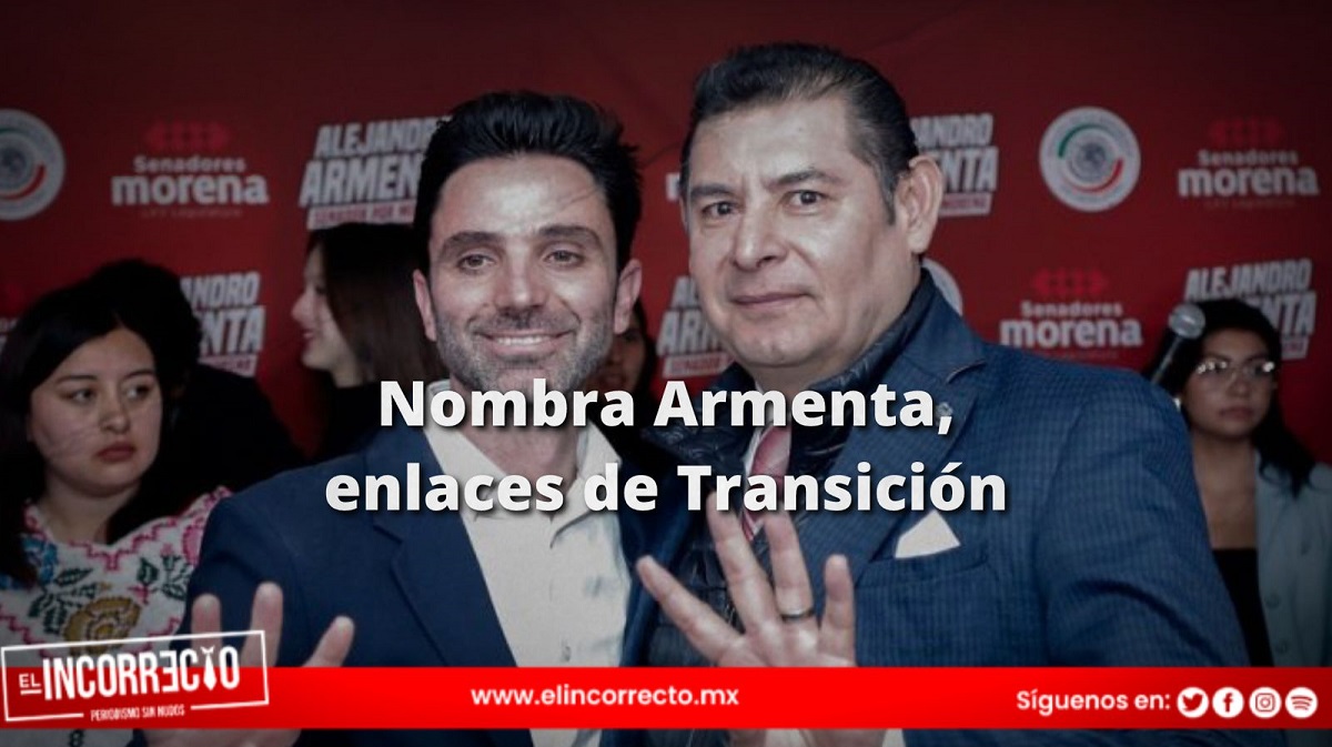 Nombra Armenta a Abdala y García Parra enlaces de transición