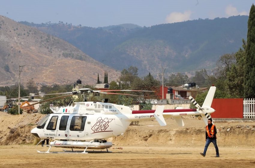  Combate gobierno estatal incendios forestales de manera frontal, reafirma Sergio Salomón