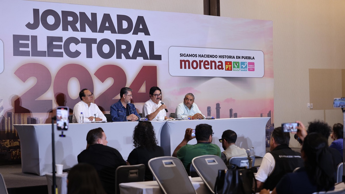 Puebla está dando muestras de civilidad y democracia: Morena