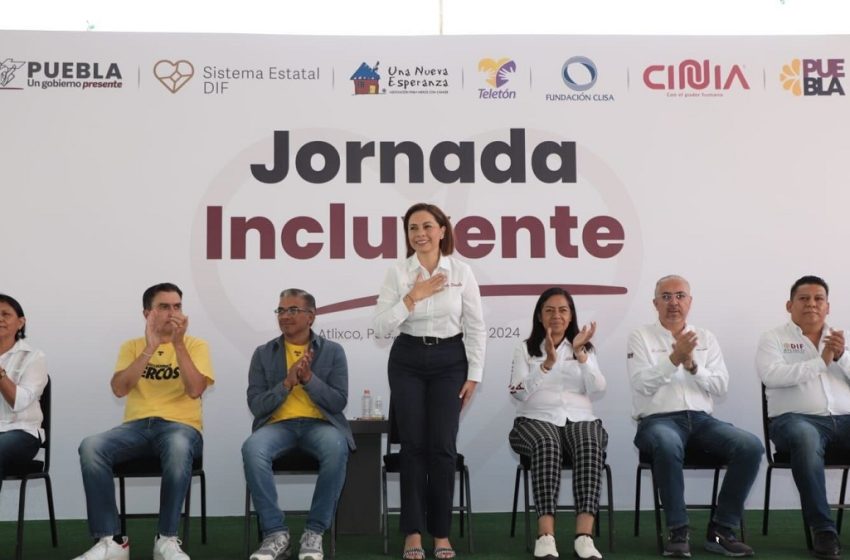  Realiza SEDIF con éxito «Jornada Incluyente» en Atlixco