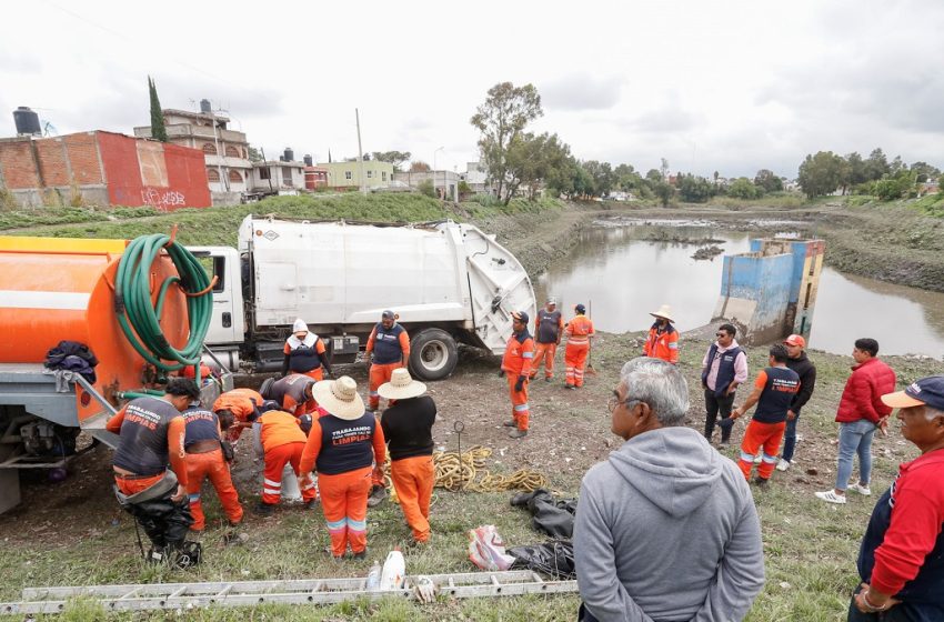  Recolectan 6 toneladas de basura en el Vaso Regulador del Puente Negro