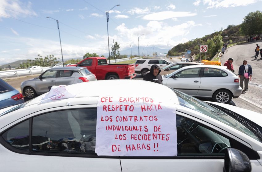  Tras seis horas de bloqueo, reabren Periférico Ecológico por manifestación de vecinos de Haras