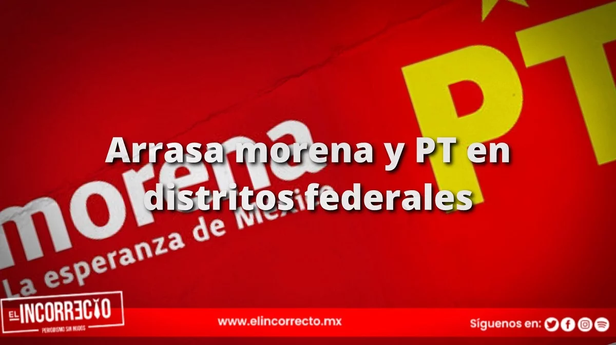 Morena arrasa con todas las diputaciones locales y federales de Puebla