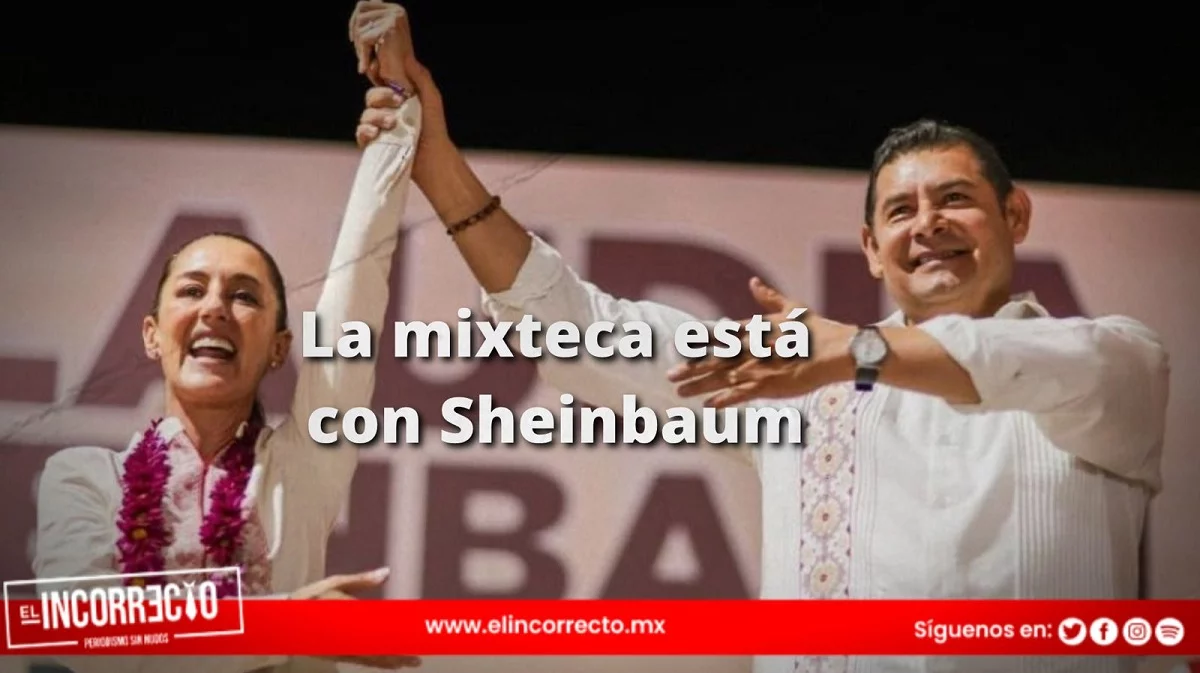 Rotundo respaldo de la mixteca para Sheinbaum y Armenta