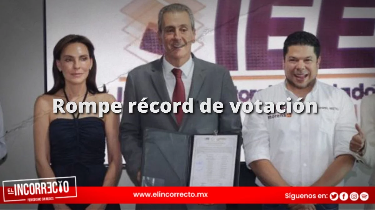 Pepe Chedraui, alcalde electo de Puebla, rompe récord de votación con 427 mil sufragios
