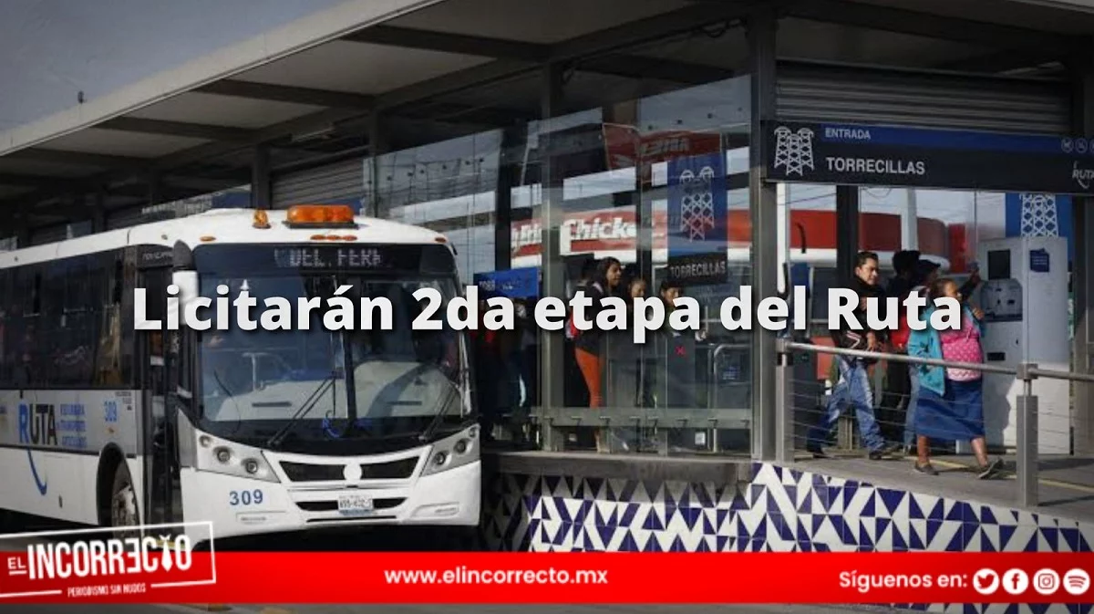 Gobierno Estatal lanza licitación para la segunda fase de la Línea 4 de RUTA en Puebla