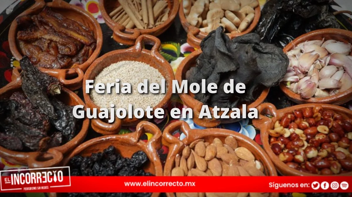 Este fin de semana te espera la Feria del Mole de Guajolote en Atzala