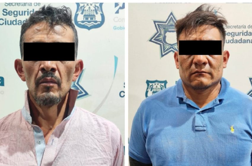  Detuvo policía municipal a dos integrantes de “Los Minis”, grupo delictivo dedicado al robo de vehículo con violencia
