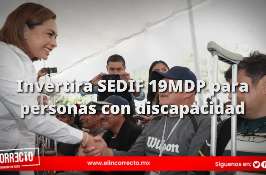  En dos años, invierte SEDIF 19 mdp para prótesis a personas con discapacidad en Puebla