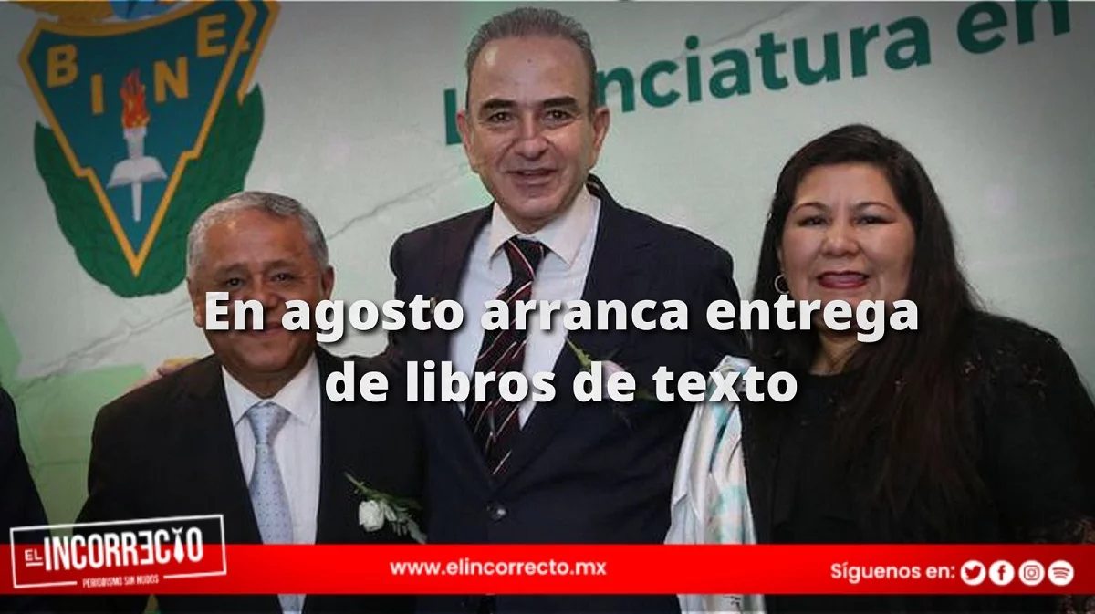 En agosto, SEP entregara libros de texto gratuito