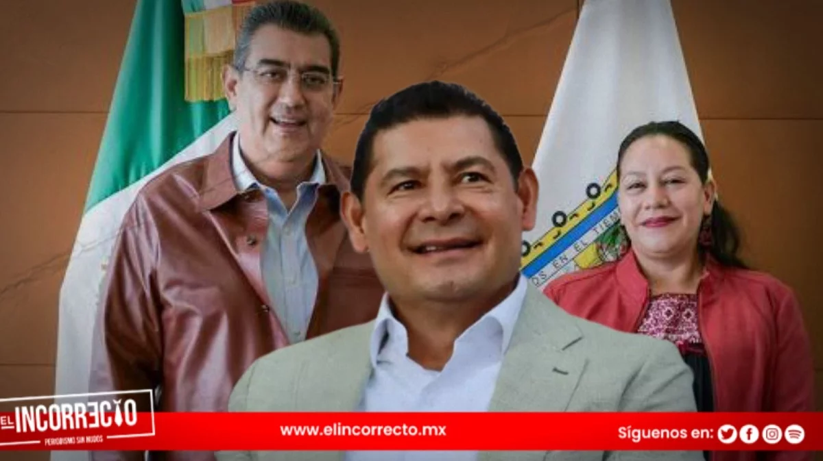 María Luisa Albores se reúne con Sergio Salomón y Alejandro Armenta
