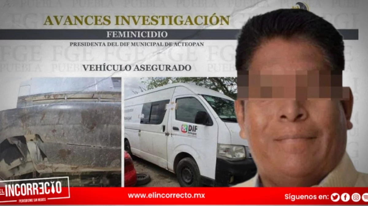 Por una discusión, alcalde de Acteopan mató con una camioneta oficial a su esposa