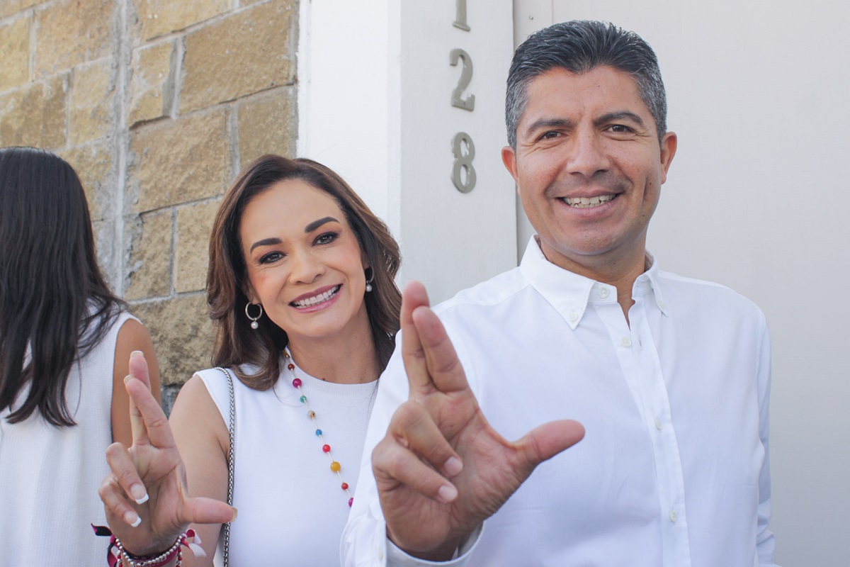 PAN declara victoria de Eduardo Rivera Pérez en elección a gobernador