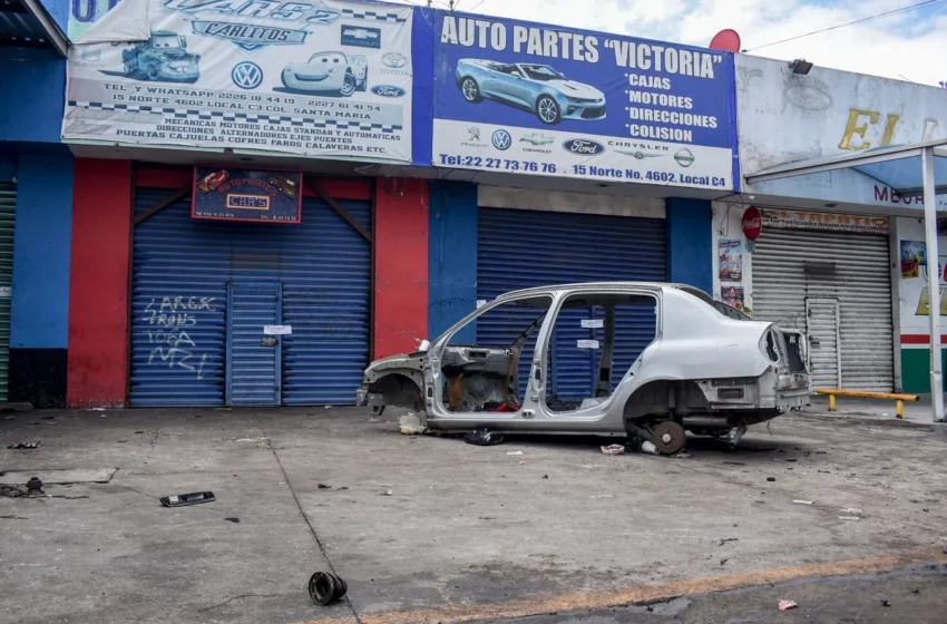  La historia de la 46 Poniente y su vínculo con el robo de autopartes en Puebla