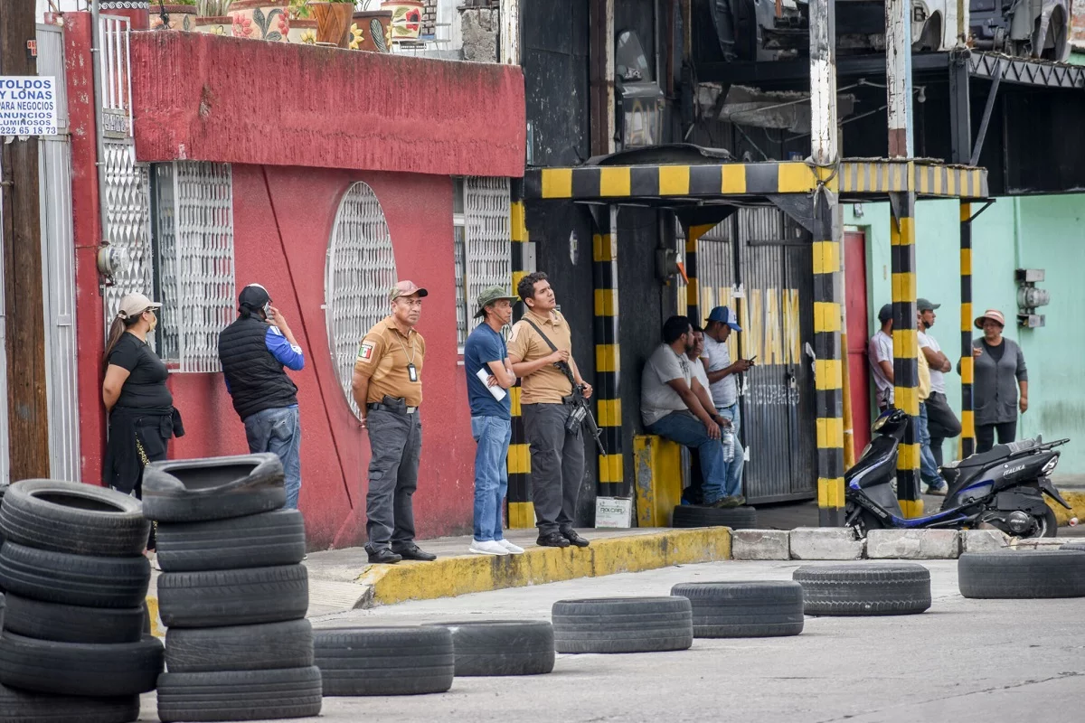 46 Poniente robo de autopartes