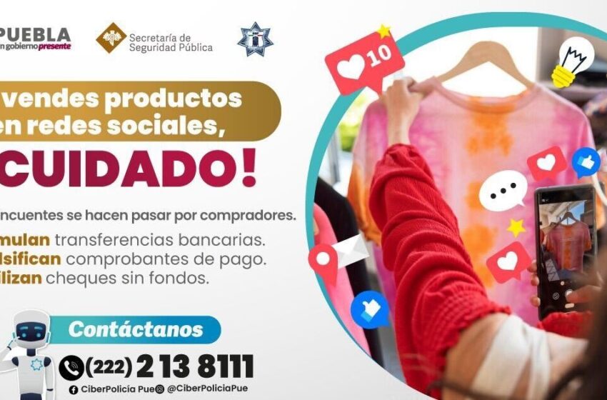  Alerta SSP sobre fraudes contra vendedores de productos en Facebook