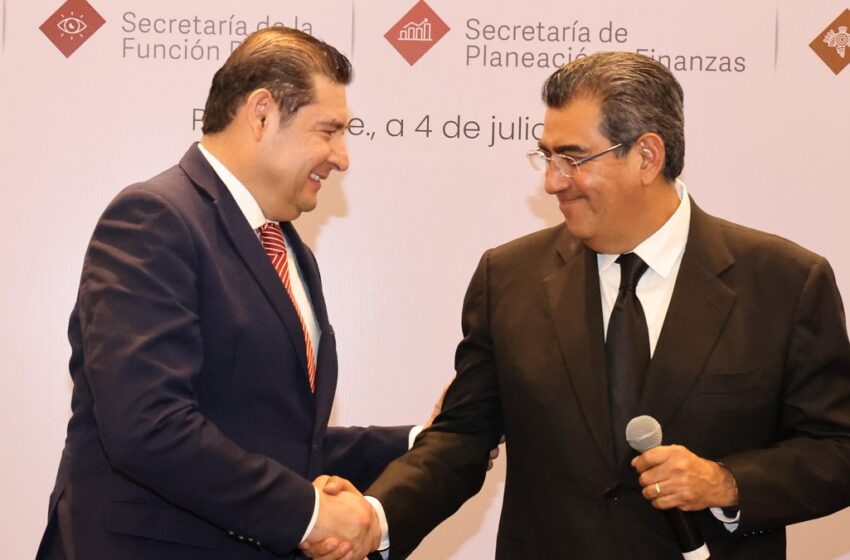  Armenta y Sergio Salomón lideran misión en Alemania para el crecimiento de inversiones en Puebla