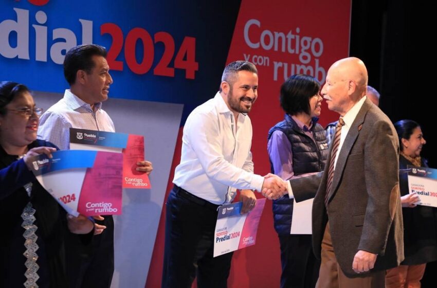  Ayuntamiento de Puebla entregó los premios del sorteo predial 2024