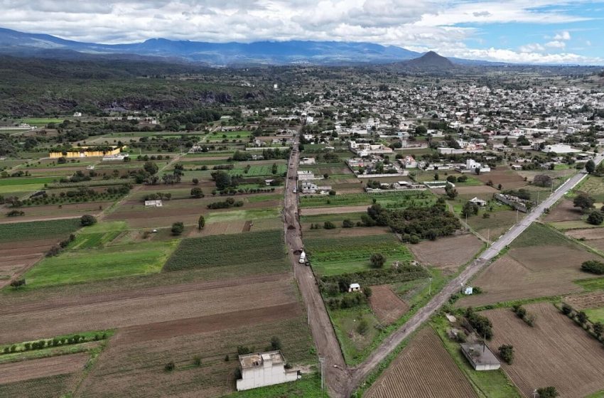  Sergio Salomón preside el inicio de la rehabilitación de la carretera ramal Aeropuerto