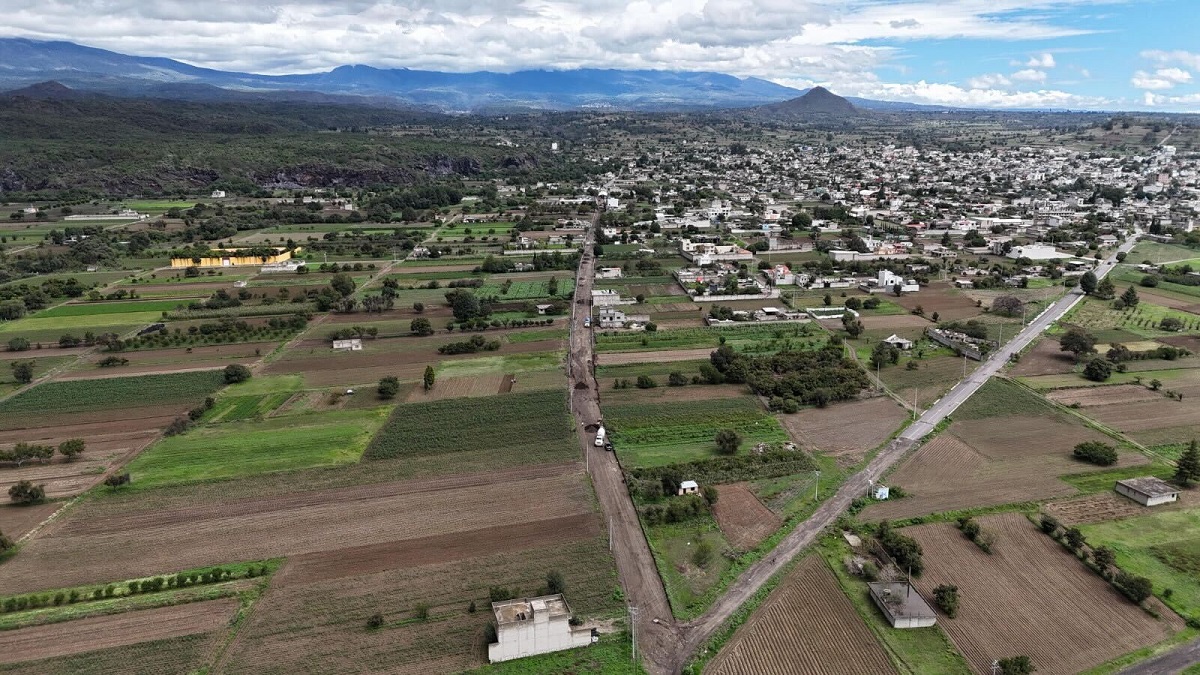 Sergio Salomón preside el inicio de la rehabilitación de la carretera ramal Aeropuerto