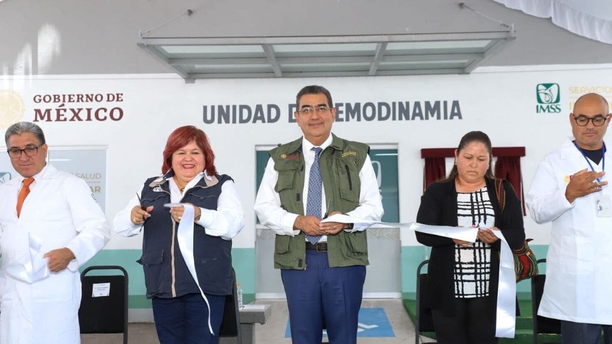Con sala de hemodinamia, gobierno estatal contribuye a mejorar calidad de vida de poblanos