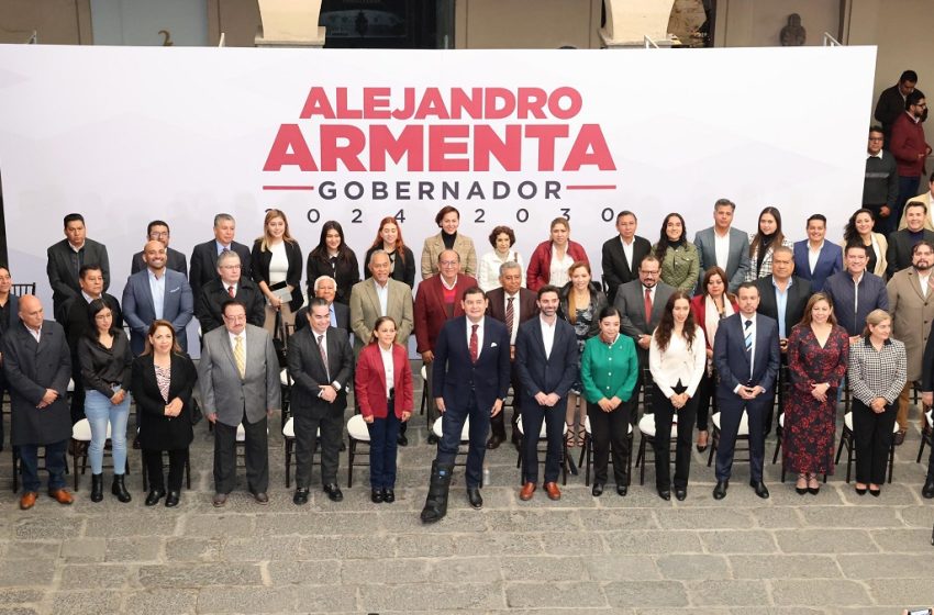  Con servidores públicos comprometidos y con amor a Puebla se gobernará: Armenta
