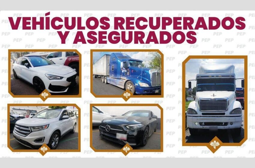  Desmantela SSP a banda dedicada al robo de transporte de carga