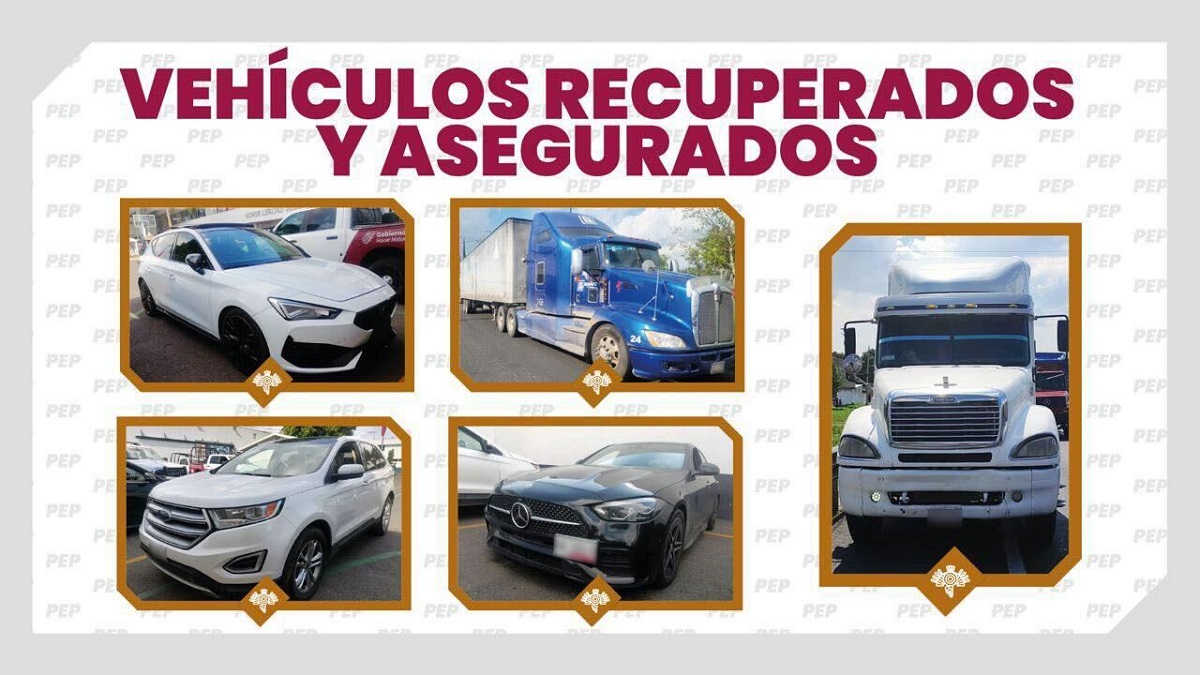 Desmantela SSP a banda dedicada al robo de transporte de carga