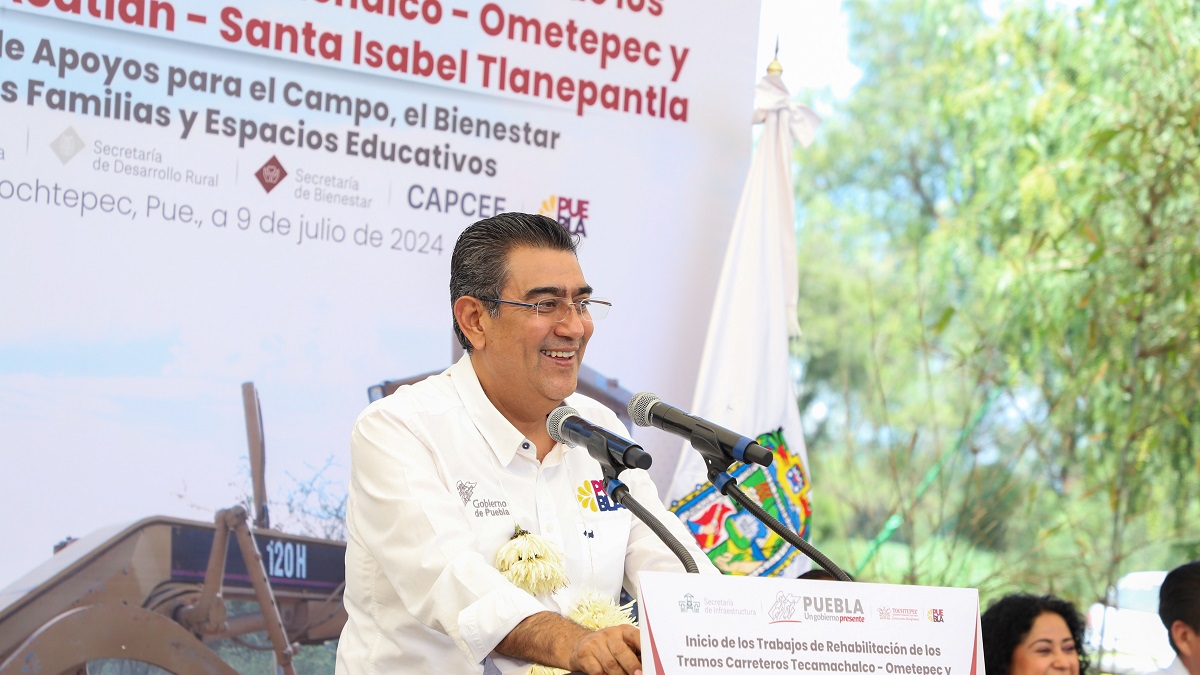Destina gobierno de Sergio Salomón más de 27 mdp para obra carretera en Tochtepec