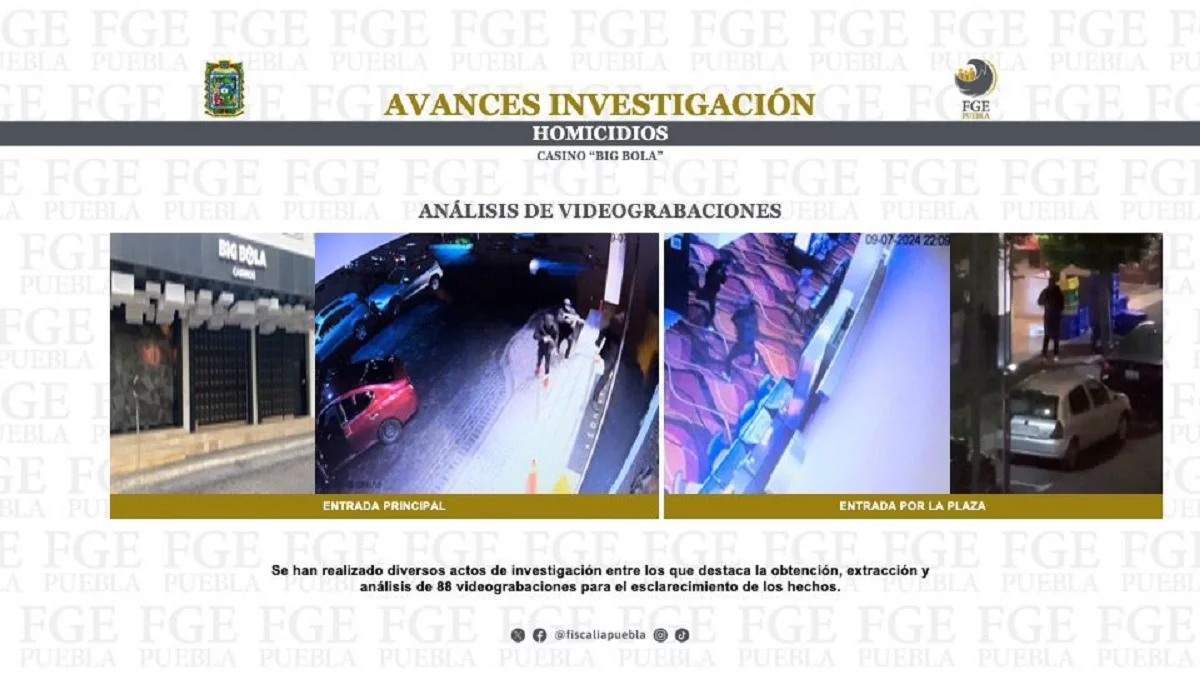 Ejecución en Big Bola de Sonata conecta con otras balaceras en Puebla FGE