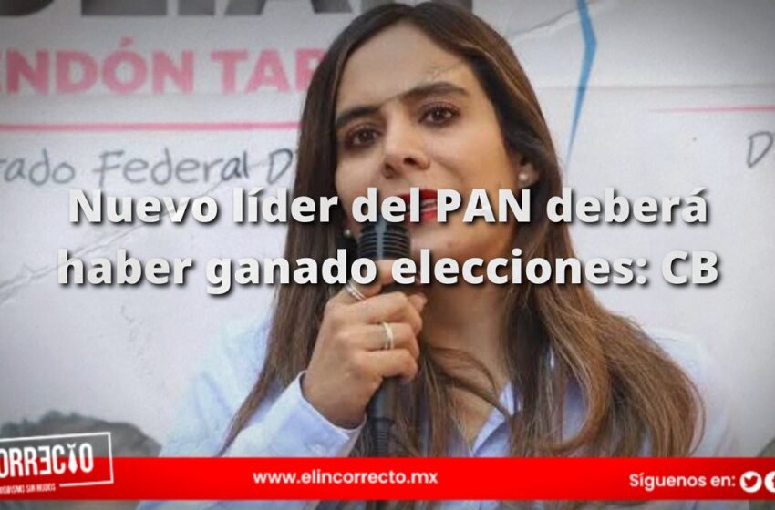  Elecciones ganadas, el requisito para el nuevo dirigente estatal del PAN: Caro Beauregard