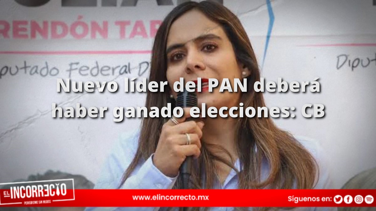 Elecciones ganadas, el requisito para el nuevo dirigente estatal del PAN Caro Beauregard