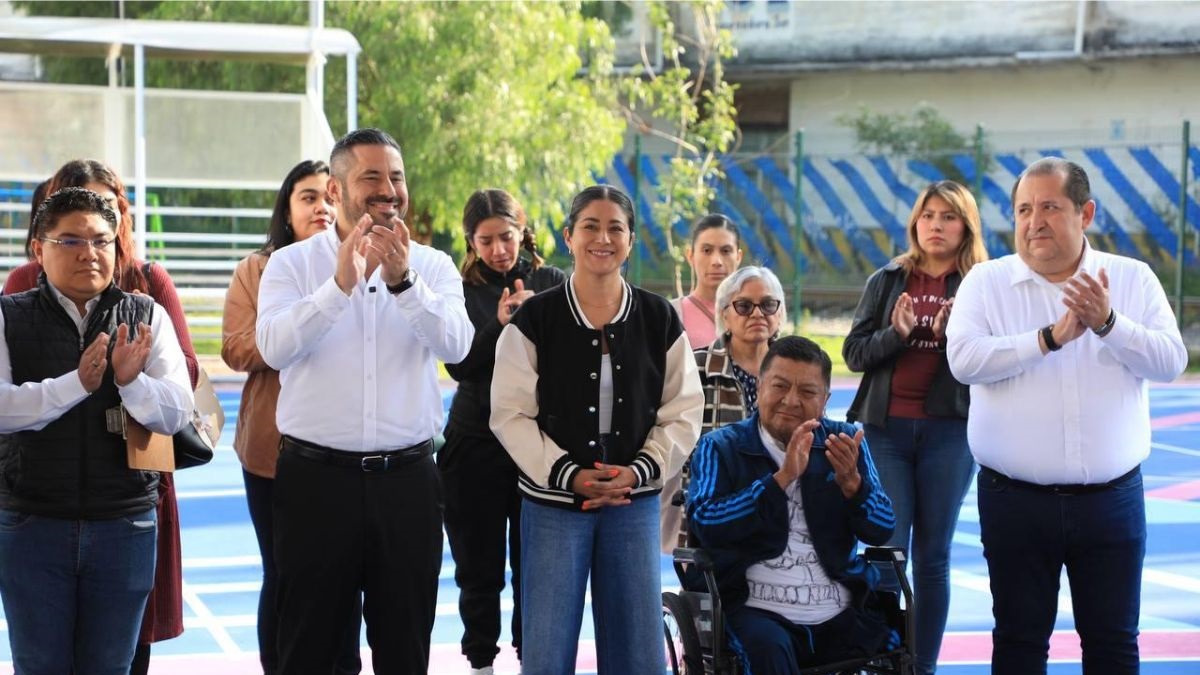 En la Libertad, Ayuntamiento de Puebla rehabilita parque con 2.4 millones de pesos