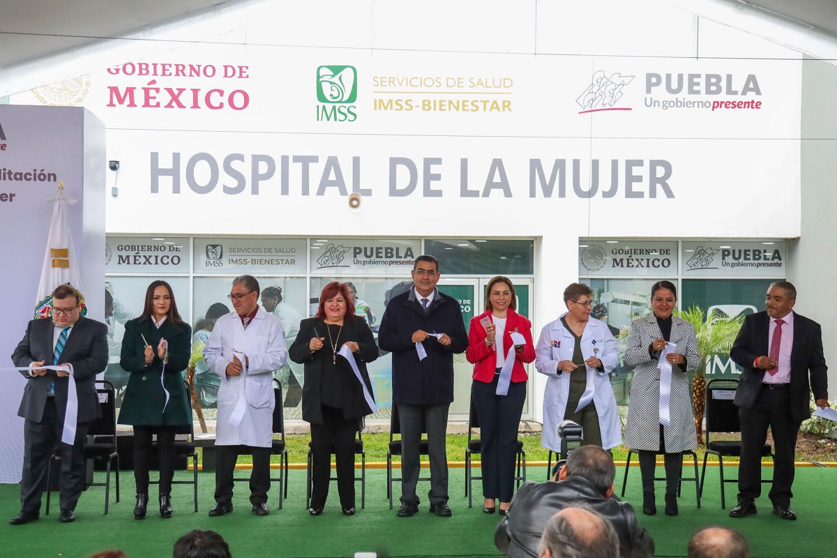 Gobierno de Puebla remodela el Hospital de la Mujer con 34 mdp