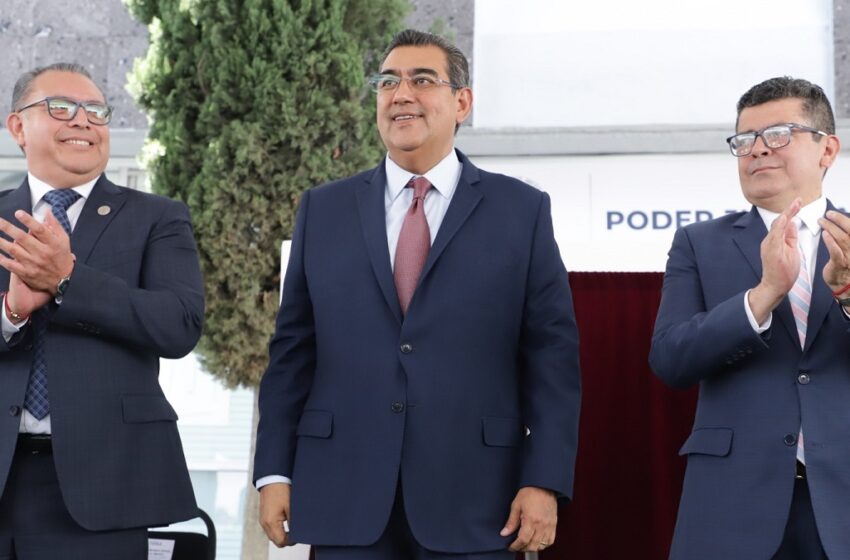  Inaugura Sergio Salomón tribunal de enjuiciamiento; coadyuvará a mantener el orden social
