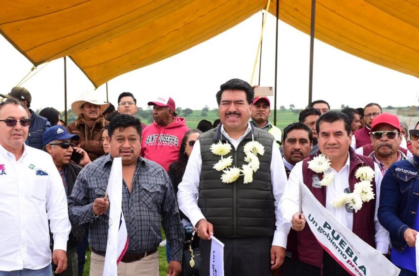  Inicia gobierno estatal rehabilitación de carretera en Nopalucan