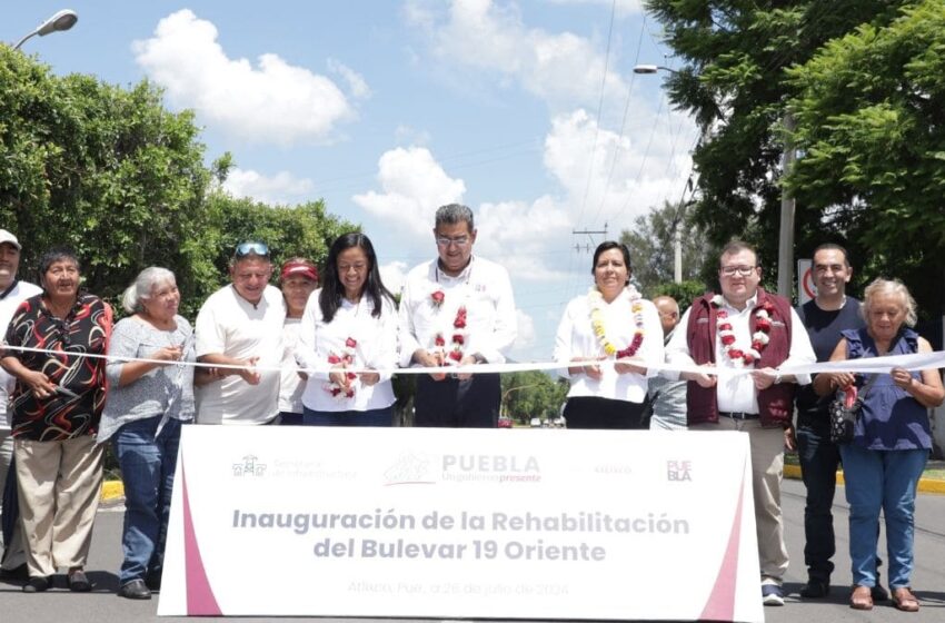  Invierte gobierno estatal 141 mdp para consolidar progreso y bienestar en Atlixco
