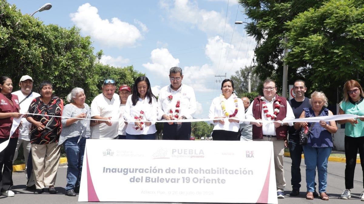 Invierte gobierno estatal 141 mdp para consolidar progreso y bienestar en Atlixco