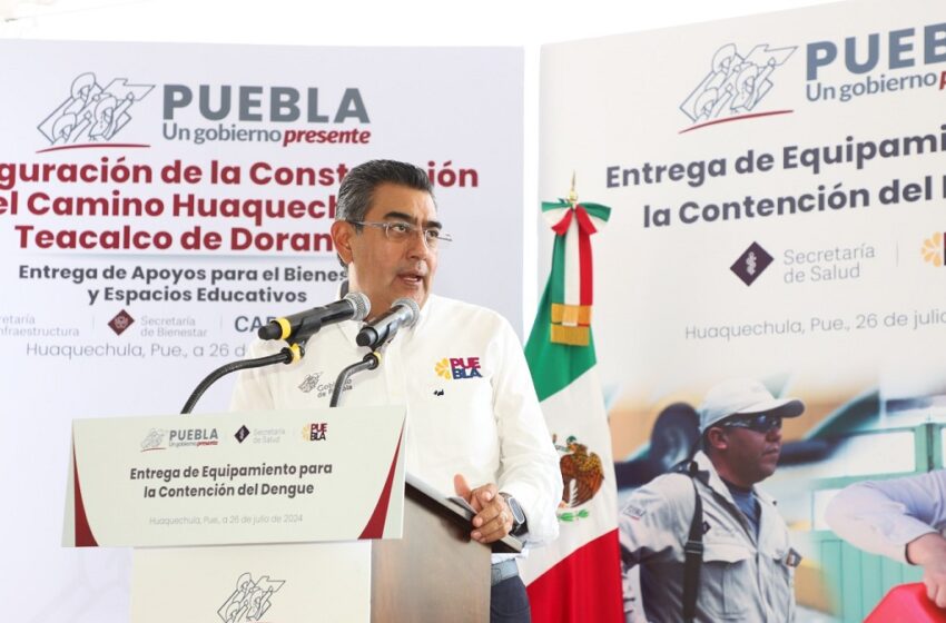  Las y los poblanos, el centro de las acciones gubernamentales en el estado: Sergio Salomón