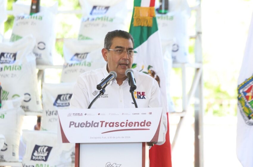  Por visión del gobierno estatal, Puebla es unida y próspera: Sergio Salomón