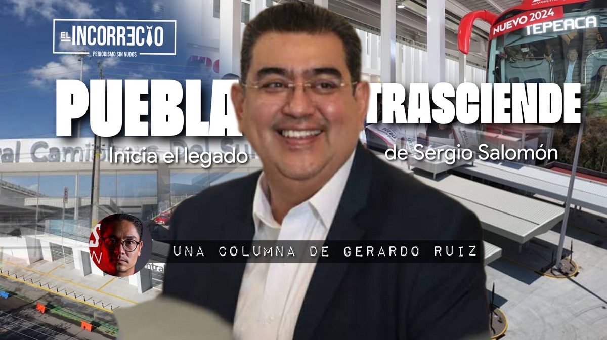Puebla Trasciende Inicia el legado de Sergio Salomón