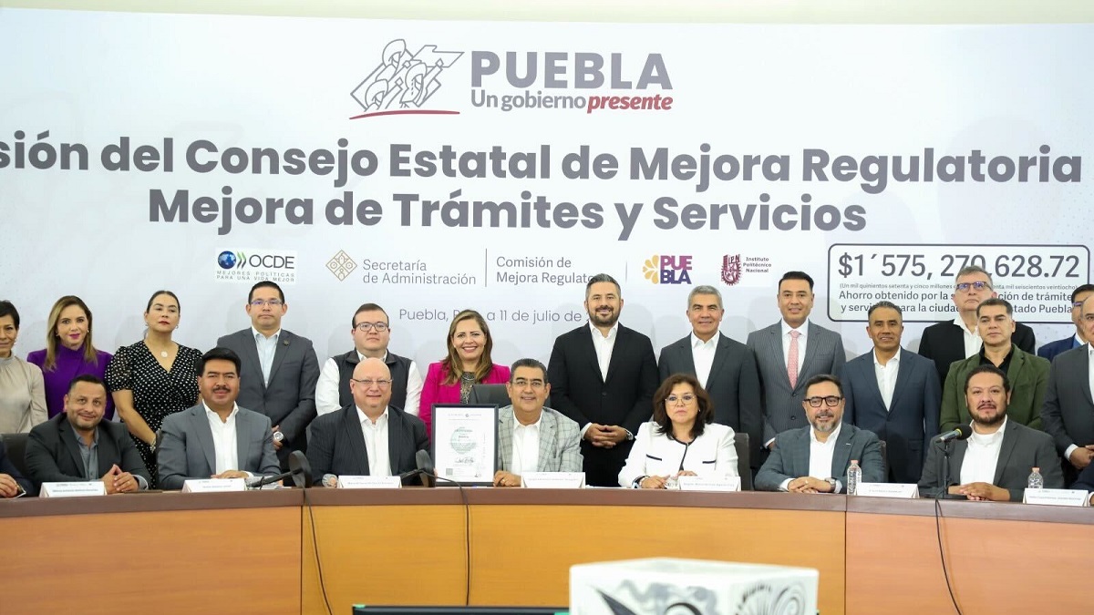 Puebla, ejemplo nacional en simplificación de trámites y mejora regulatoria