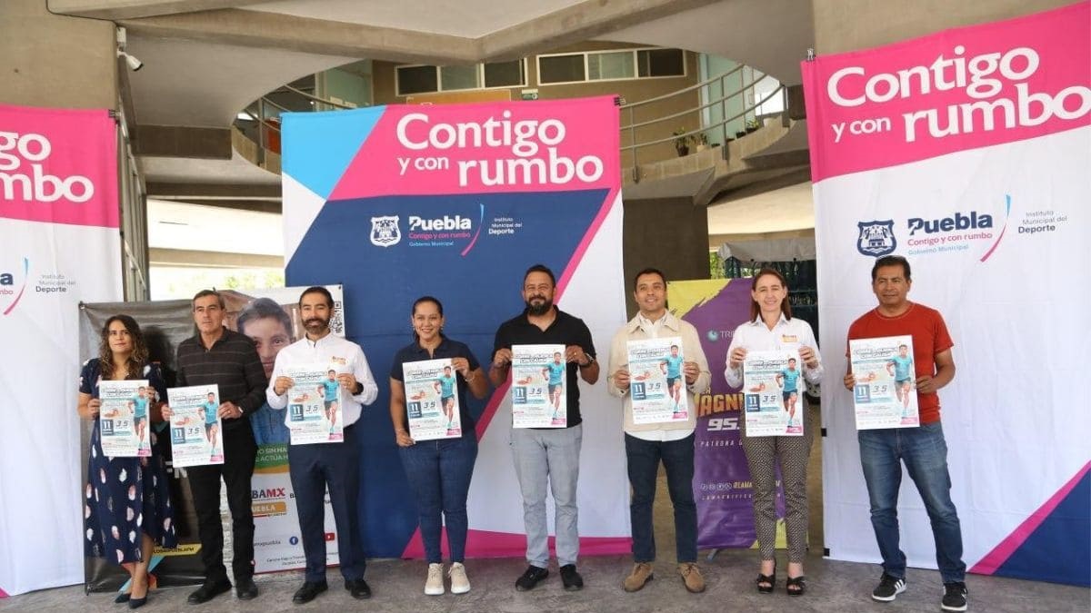 SMDIF Puebla e IMDP invitan a Correr con Causa en beneficio del banco de alimentos