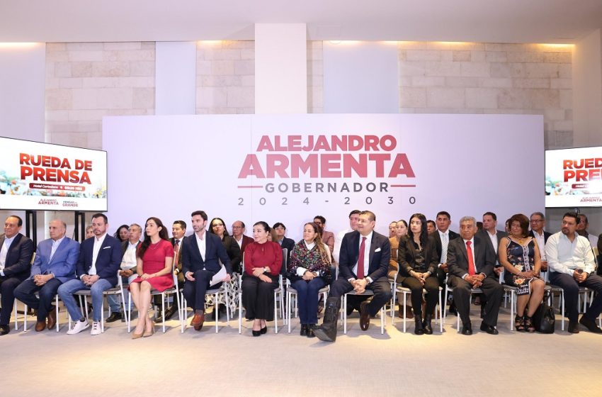  Se integran 3 comisiones y un comité técnico a la transición del gobernador electo Alejandro Armenta.