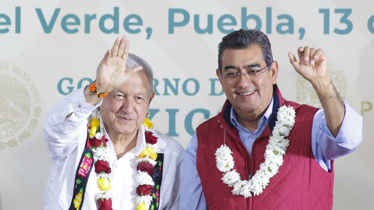 Sergio Salomón asegura que “Dios bendijo a México” con la presencia de López Obrador 