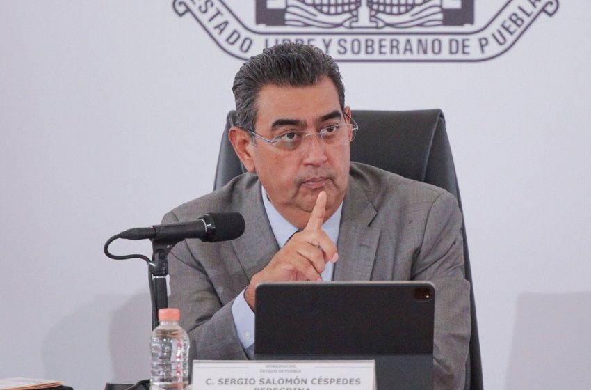  Sergio Salomón decide culminar su gobierno en diciembre