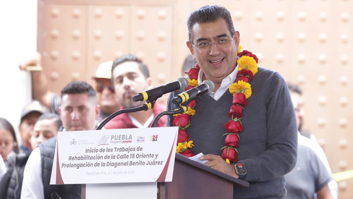 Transformar el rostro de Puebla, prioridad del gobierno estatal: Sergio Salomón